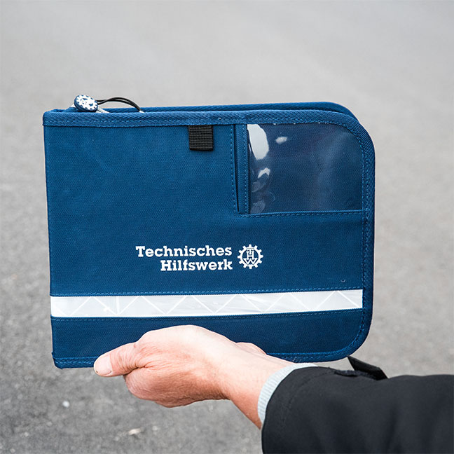 THW Fahrtenbuch-Mappe